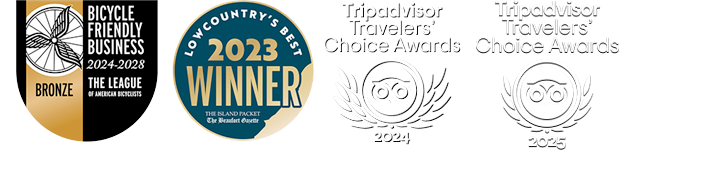 BFB Bronze 2024 and 2023 Gold Winner, 2024 Tripadvisor Adward, and 2025 Tripadvisor Adward
